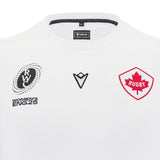 T-shirt de supporter Canada RWC25 Athleisure - Blanc