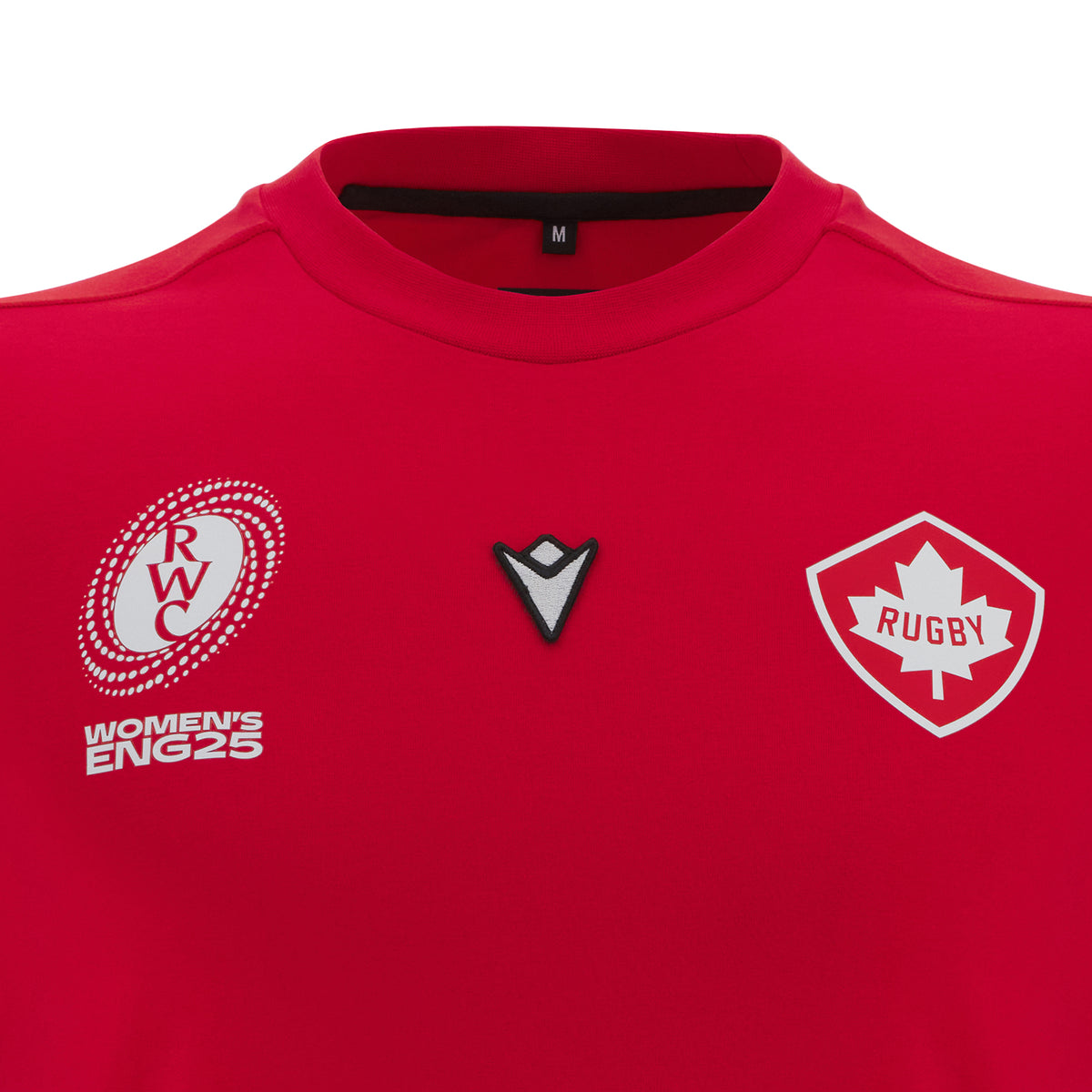 【Rest&Recreation】24HS★ RUGBY T-SHIRT Canada RWC25 Athleisure Supporter Tee - Red – Rugby Canada Store