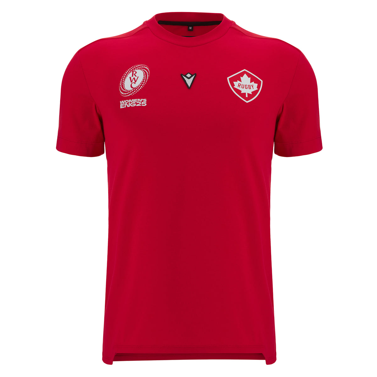 【Rest&Recreation】24HS★ RUGBY T-SHIRT Canada RWC25 Athleisure Supporter Tee - Red – Rugby Canada Store