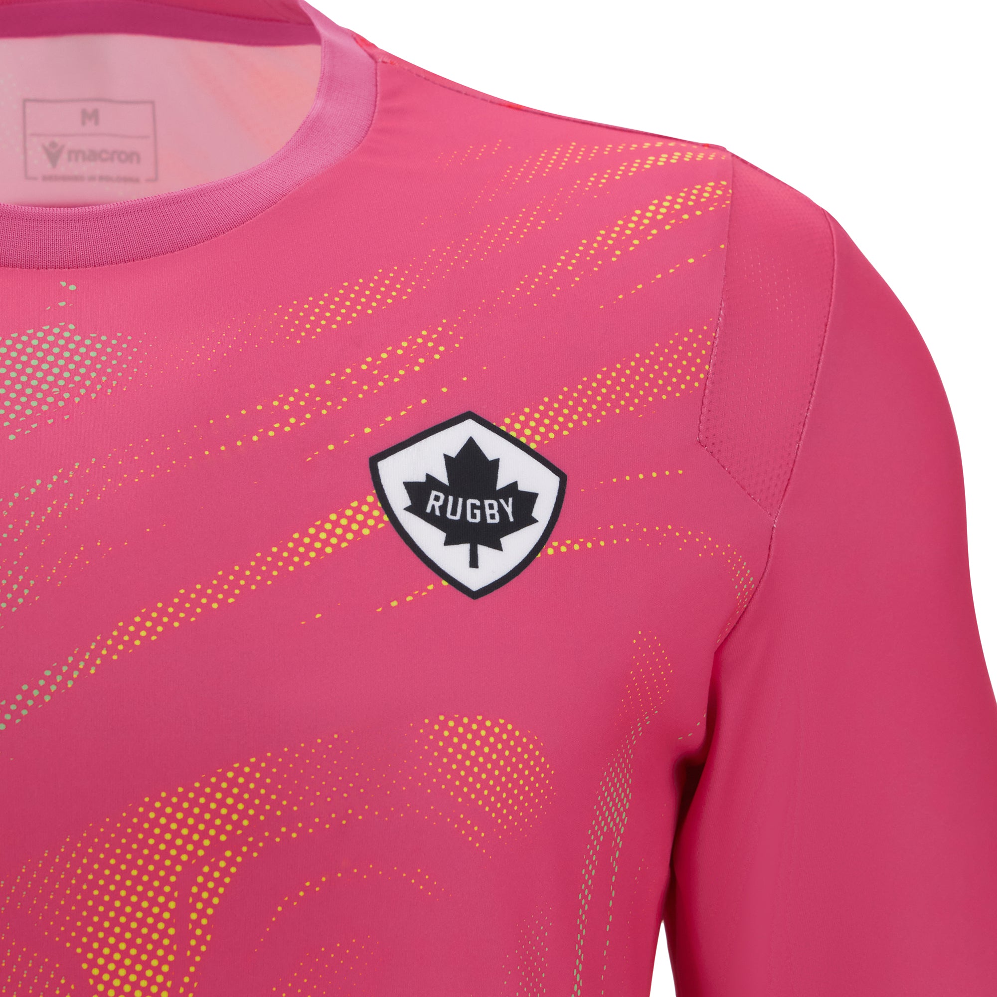 New Canada Pink Poly Training Tee – Rugby Canada Store