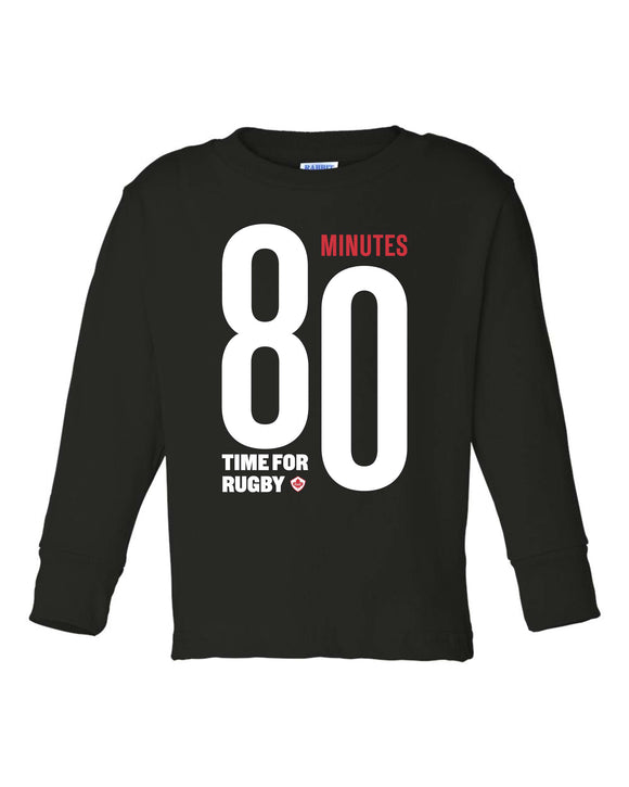 Time for Rugby Toddler Longsleeve