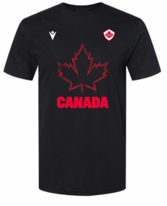 CANADA LEAF T-shirt (Black)