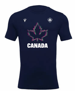 Navy CANADA LEAF Supporter T-shirt