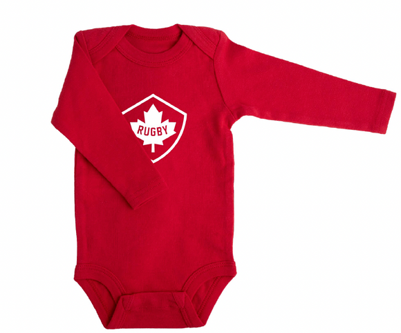 New Canada Longsleeve Baby Bodysuit