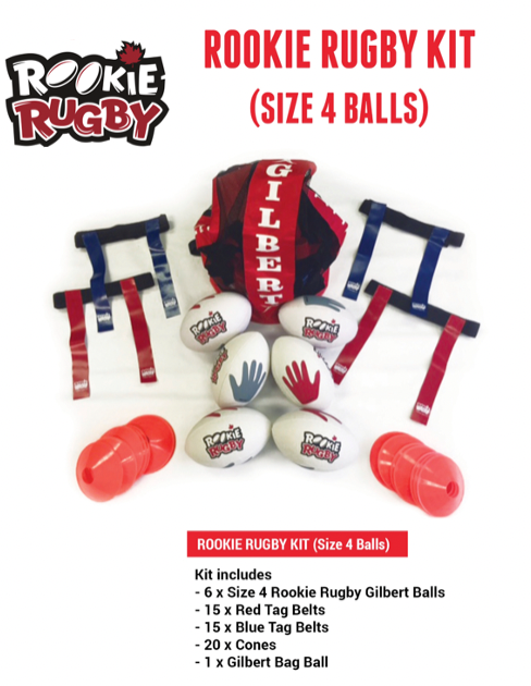 KIT RUGBY ROOKIE (Taille 4)