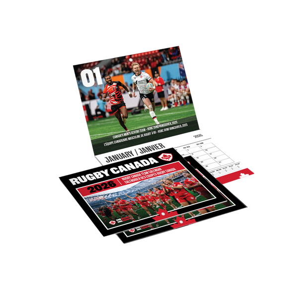 2026 Rugby Canada Team Calendar (PRE-ORDER)