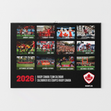 2026 Rugby Canada Team Calendar (PRE-ORDER)