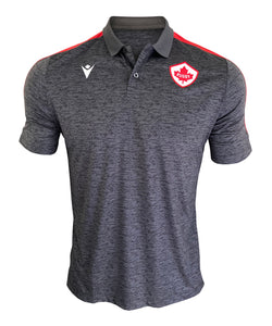 Official Canada Performance Polo (Heather Grey)